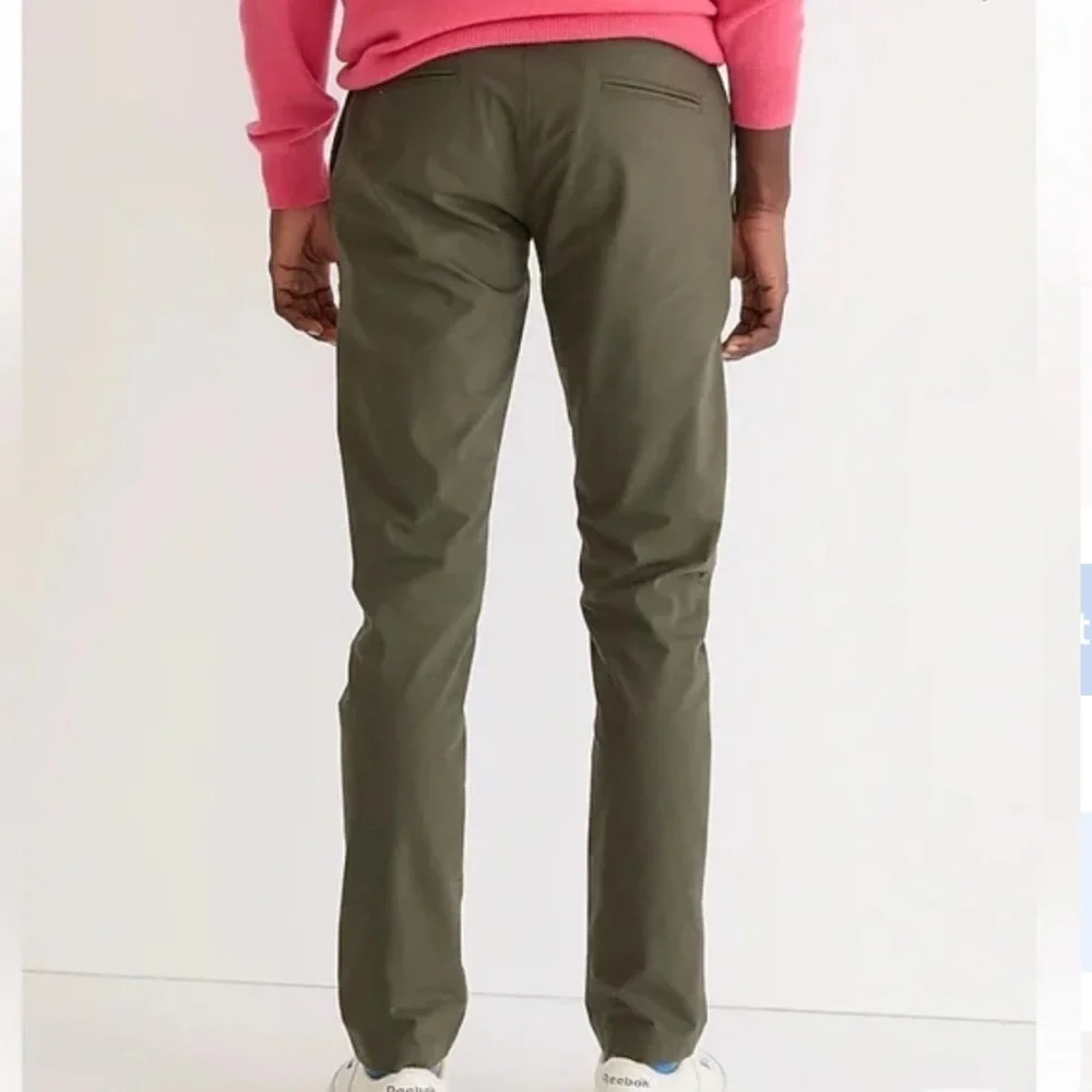 J. Crew 484 Tech Pant Olive Green 33X30